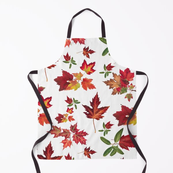 Item preview, Autumn leaves detail pattern designed and sold by Cattigal.