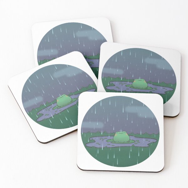 Item preview, Happy Frog on a Rainy Day designed and sold by Shanman-Art.