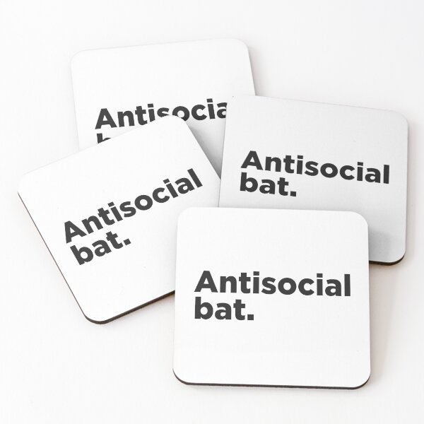 Item preview, Antisocial Bat. designed and sold by Memefy.