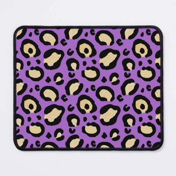 Item preview, Purple and Gold Leopard Print designed and sold by Julie Erin Designs.