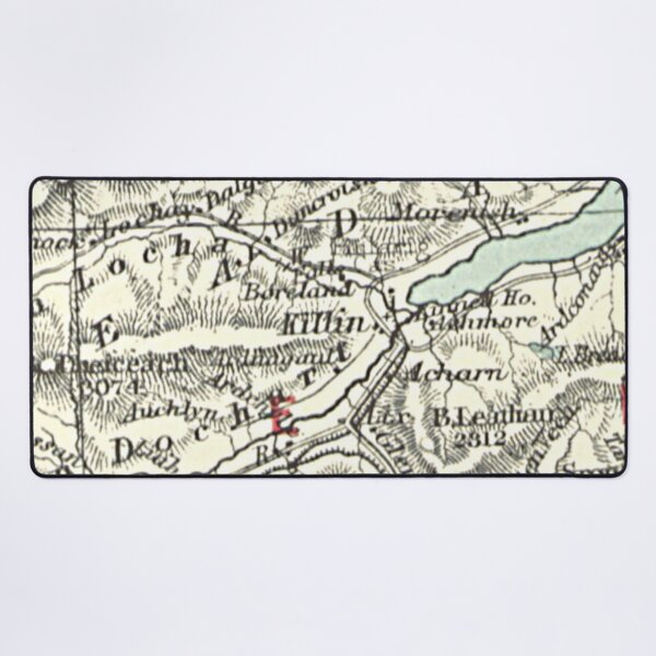 Item preview, KILLIN & surrounding area map 1899 designed and sold by yourscotland.