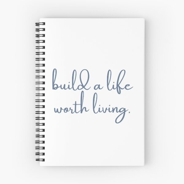 Item preview, build a life worth living designed and sold by Katie O.