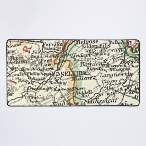 Item preview, SELKIRK & surrounding area map 1899 designed and sold by yourscotland.