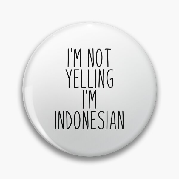 Artikelvorschau, Ich schreie nicht, ich bin Indonesier entworfen und verkauft von MountainD.