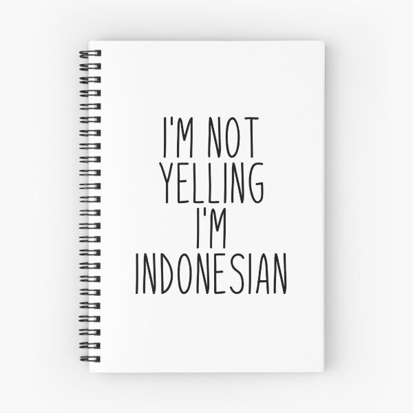 Artikelvorschau, Ich schreie nicht, ich bin Indonesier entworfen und verkauft von MountainD.