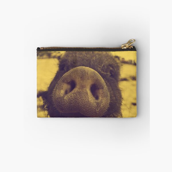 Item preview, A Black Piglet On a Straw Field designed and sold by Voyshop.