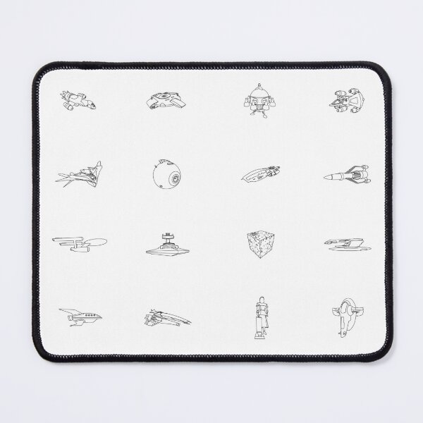 Item preview, Light Spaceships designed and sold by clarkstpress.