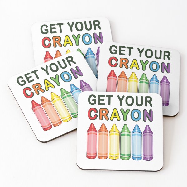 Item preview, Get Your Cray On Funny Crafting Colors designed and sold by pablomendoza.