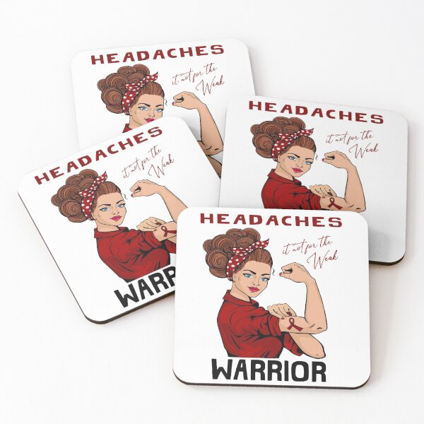 Item preview, HEADACHES Warrior It's Not For The Weak designed and sold by largellie.