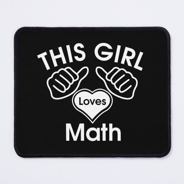 Item preview, This girl loves math designed and sold by Boum04.
