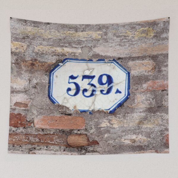 Item preview,  Number 539 on brick wall designed and sold by Anna Lemos.