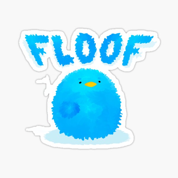 Floof Powder Sticker for Sale by coolbubbler