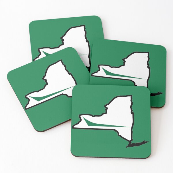 Aperçu de l'œuvre Carte de l'état de New York créée et vendue par Gang Green Gear.