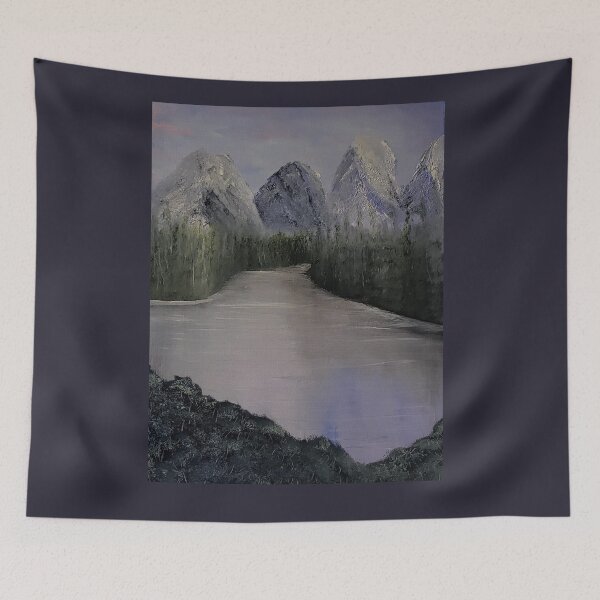 Item preview, Land Of Dreams oil painting by Tabitha Kremesec designed and sold by Tabitha Kremesec.