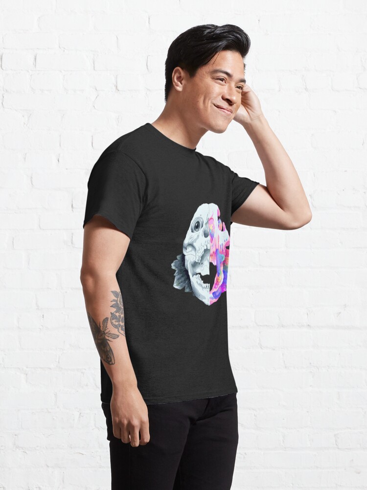 Vista alternativa de Camiseta clásica Humano + Gato = un alma
