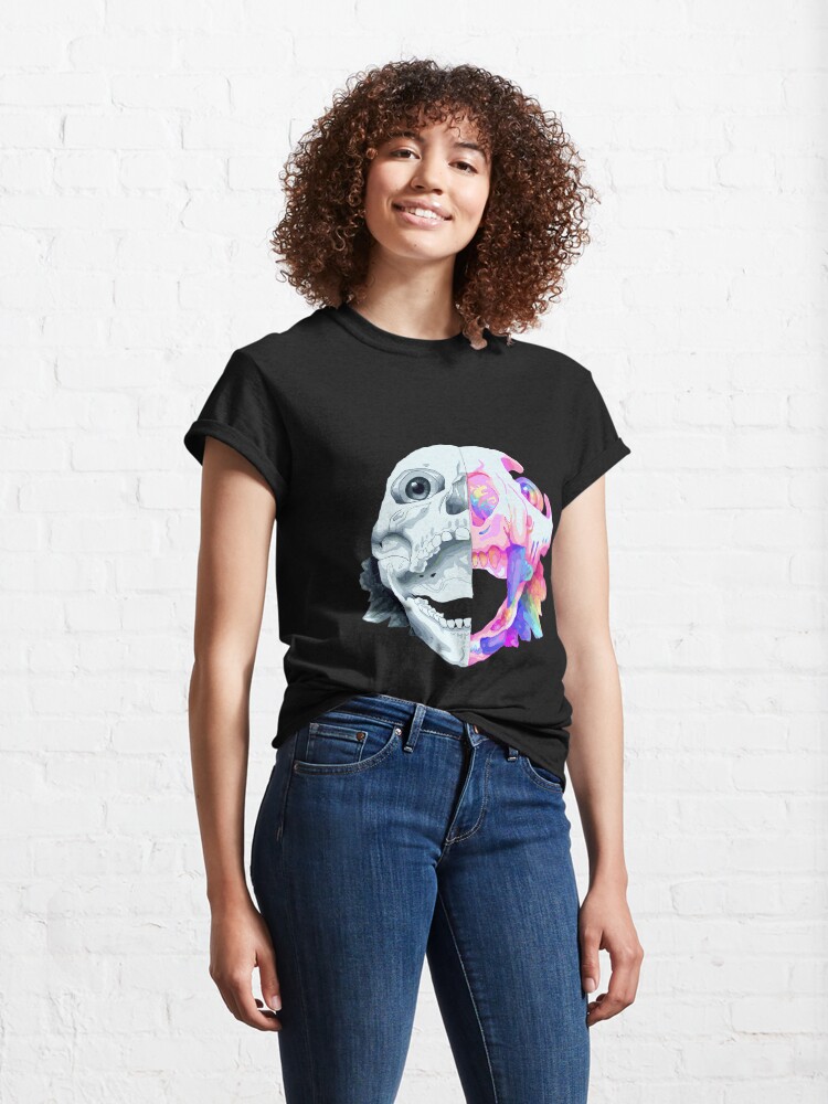 Vista alternativa de Camiseta clásica Humano + Gato = un alma