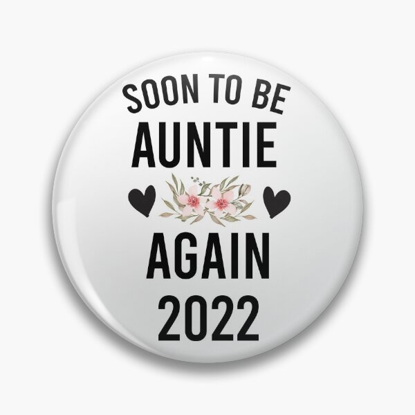 Item preview, soon to be auntie again 2022, funny, Aunt Pregnancy Announcement Gifts, New Aunt Auntie, Promoted designed and sold by adjamine.