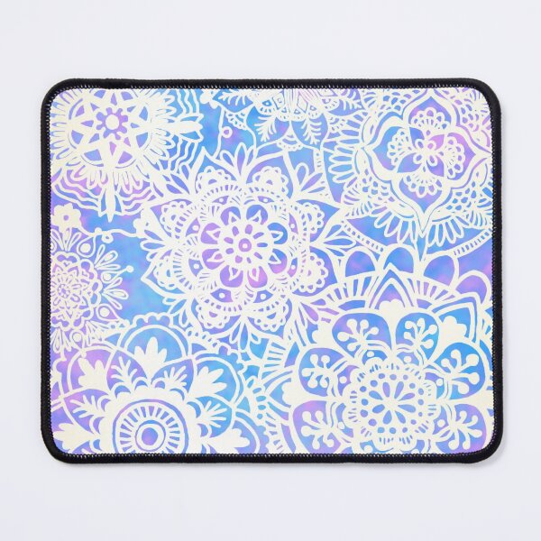 Item preview, Pastel Pink and Blue Mandala Pattern designed and sold by Julie Erin Designs.