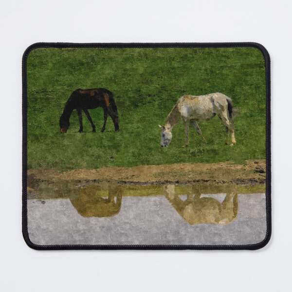 Item preview, Grazing Horses by the River designed and sold by Anna Lemos.