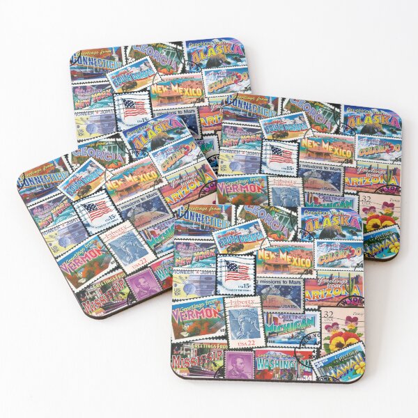 Item preview, USA Stamp collection designed and sold by RinaGArt.