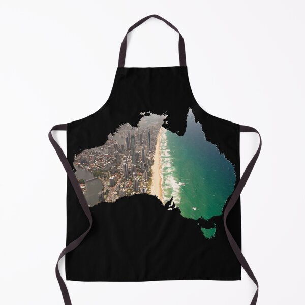 Item preview, Australia Map City With Ocean Front photography. designed and sold by aventi24.