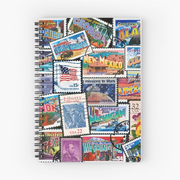 Item preview, USA Stamp collection designed and sold by RinaGArt.