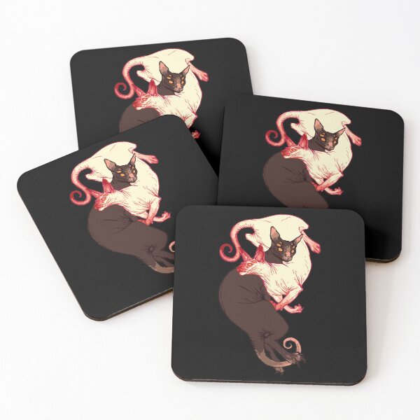 Item preview, YingYang Alien Cats designed and sold by FotoLibreStudio.