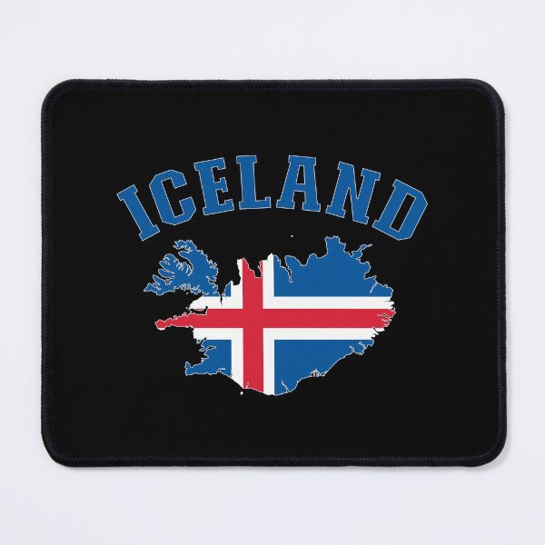 Item preview, Iceland flag map designed and sold by emeksedesign.