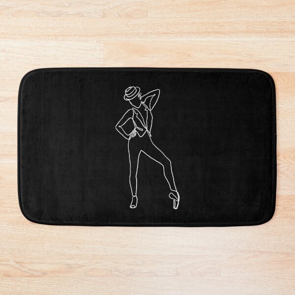 Item preview, JAZZLINE - Jazz Dancer Thread - One Line Silhouette designed and sold by KoolDsignsDANCE.