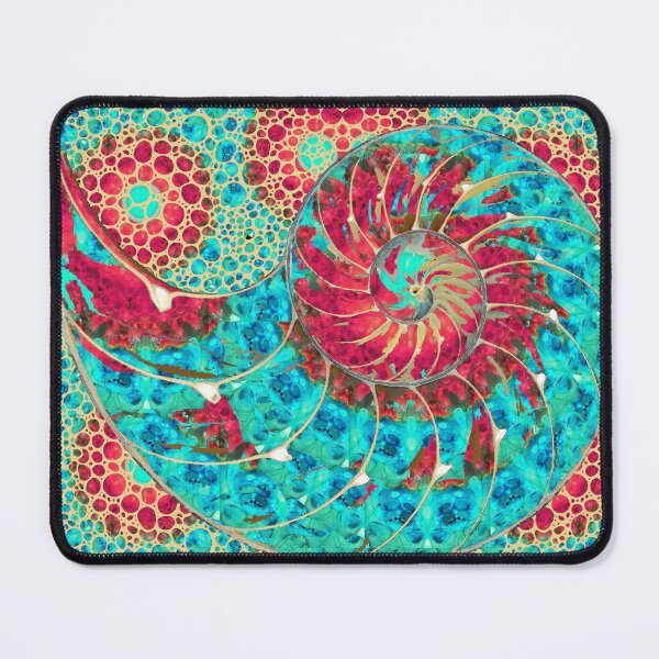 Item preview, Hidden Shell Nautilus Art - Sharon Cummings designed and sold by Sharon Cummings Art.