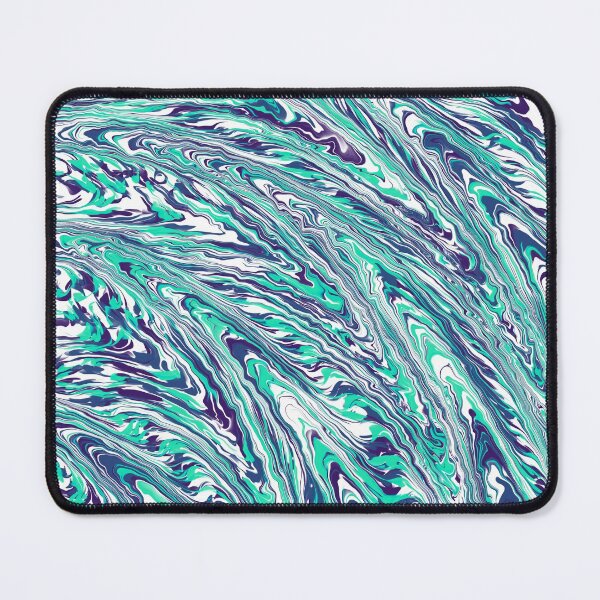 Item preview, Teal Liquid Art Pour designed and sold by Punderstandable.