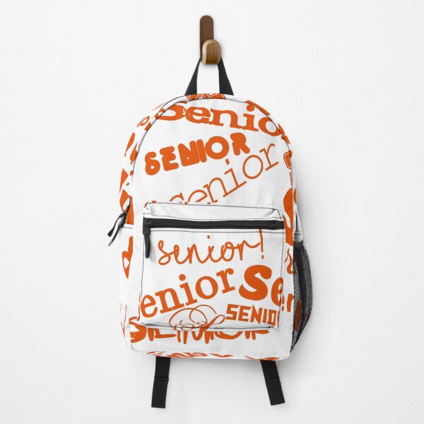 Item preview, Senior Orange And White designed and sold by BassHeadMomma.