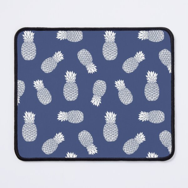 Item preview, Navy Blue Pineapple Pattern designed and sold by Julie Erin Designs.
