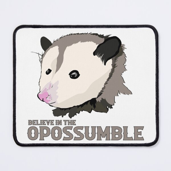 Item preview, Funny Possum Believe In The OPossumble designed and sold by Punderstandable.