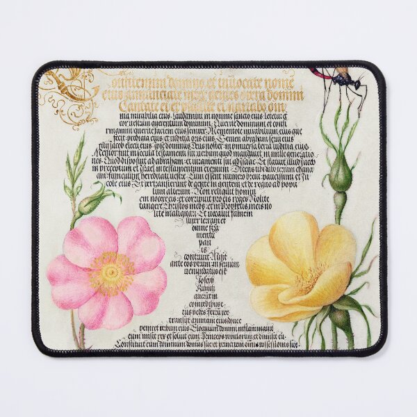 Item preview, Grape Hyacinth, Wasplike Insect, Eglantine, Austrian Brier, and Magpie Moth from Mira Calligraphiae Monumenta designed and sold by suewen.