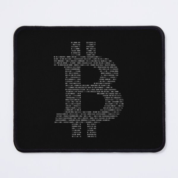 Aperçu de l'œuvre Bitcoin Binary Black créée et vendue par clarkstpress.