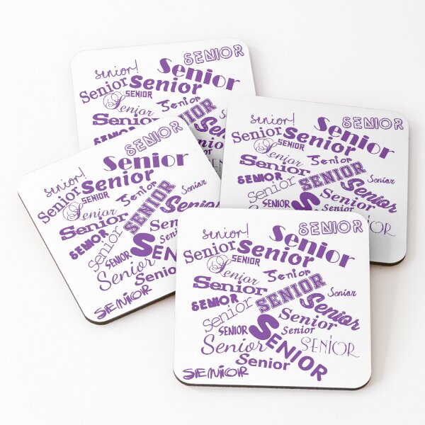 Item preview, Senior Purple And White designed and sold by BassHeadMomma.