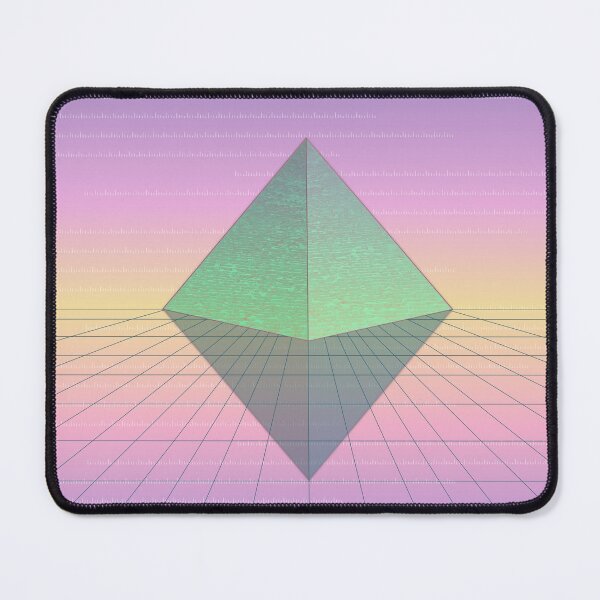 Item preview, Pastel Desert Pyramid  designed and sold by Punderstandable.