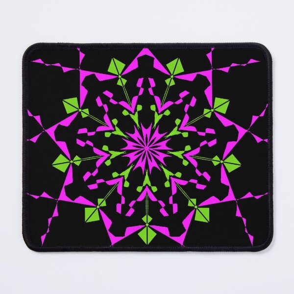 Item preview, Abstract Green & Purple Geo Spiral designed and sold by SXW Designs.