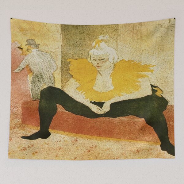 Item preview, Henri de Toulouse-Lautrec - Sitting Clown designed and sold by Vivanne-art.