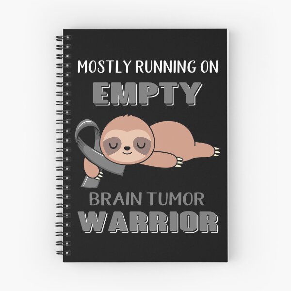 Item preview, Mostly Running On Empty Brain Tumor Warrior designed and sold by Brad-FI.