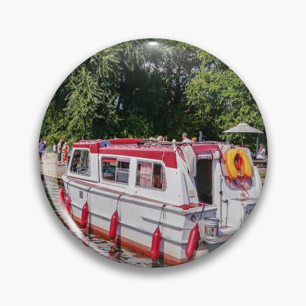 Item preview, Boat on Norfolk Broads designed and sold by ScenicViewPics.