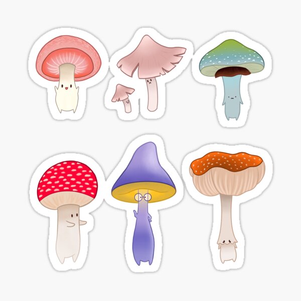 Item preview, Mushroom friends  designed and sold by Shanman-Art.