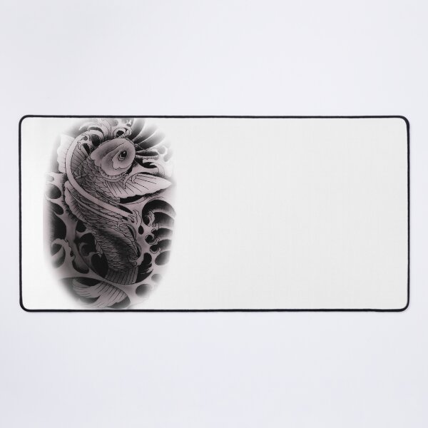 Item preview, koi fish tattoo designed and sold by attracdionz.