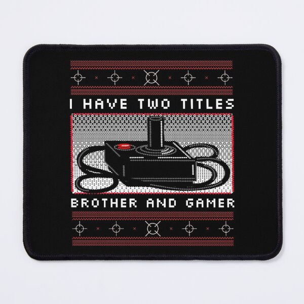 Item preview, Retro Style I Have Two Titles Brother And Gamer designed and sold by TamGustam.