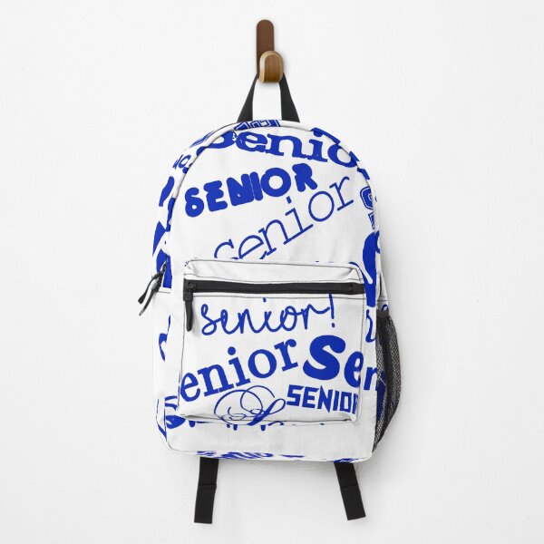 Item preview, Senior Blue And White designed and sold by BassHeadMomma.