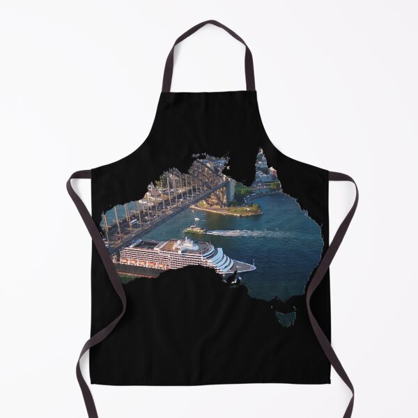Item preview, Australia Map Bridge photography art designed and sold by aventi24.