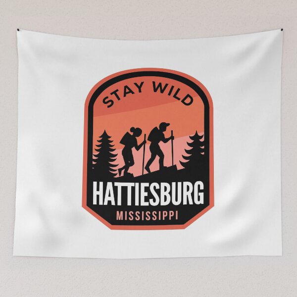 Item preview, Hattiesburg Mississippi Hiking in Nature designed and sold by HalpinDesign.