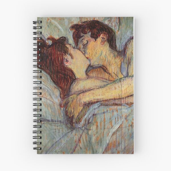 Item preview, henri de toulouse lautrec - In bed the kiss designed and sold by Vivanne-art.