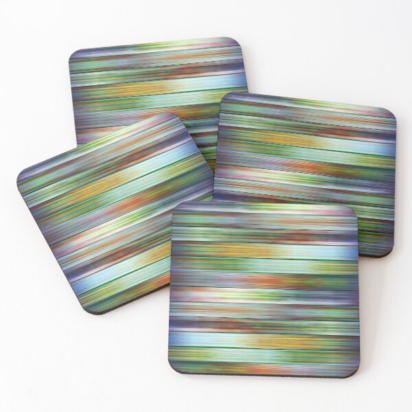 Item preview, Colorful Silky Metal Ribbons Pattern designed and sold by Anna Lemos.